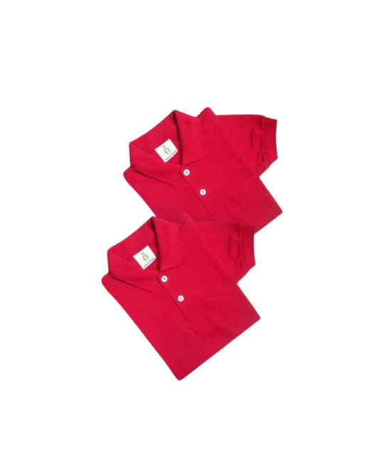 Chemise Escolar Cañamas Unisex Rojo