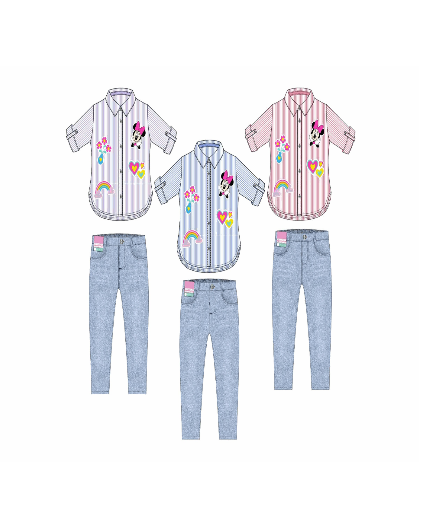 Conjunto D/ Bebe 12m-3t D9MI1279B