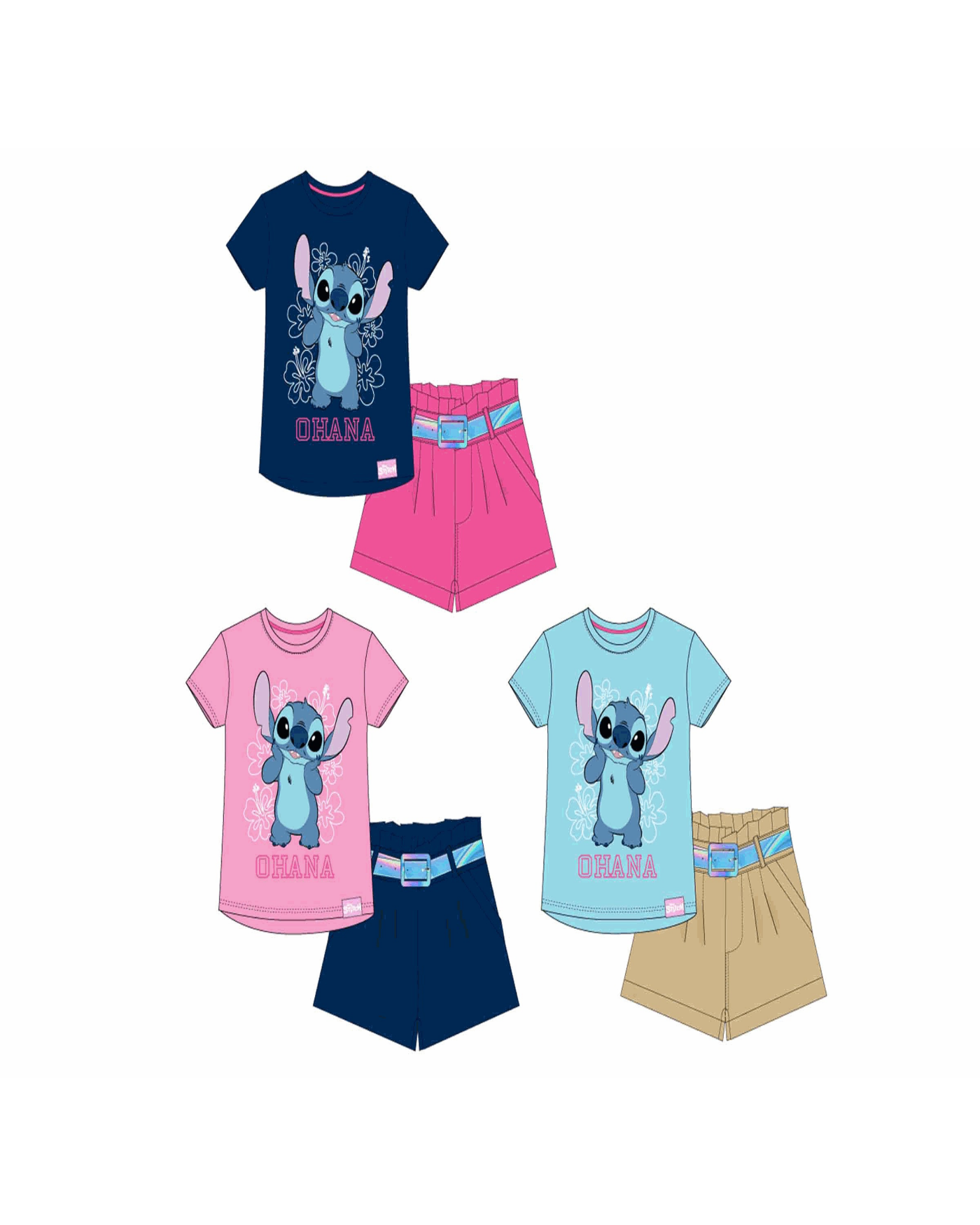 Conjunto D/niña 2-10T D9STI109D