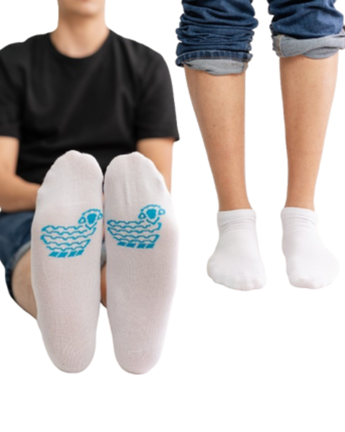 MEDIA INVISIBLE CORTA 3232