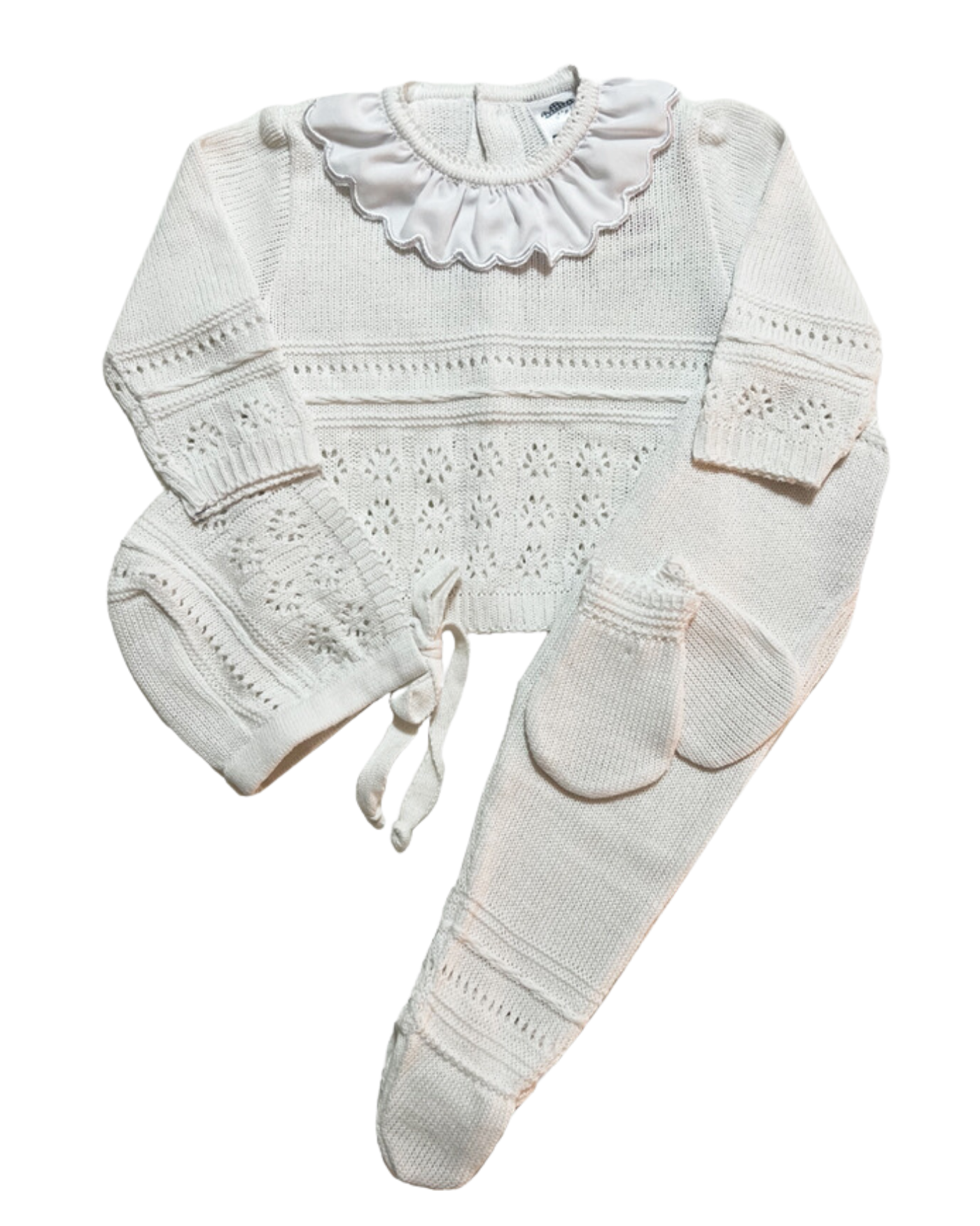 MONITO CUELLO DE TELA BORDADO 1075-M