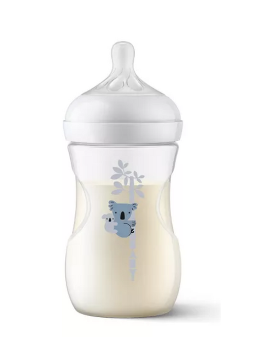 Tetero Biberón Natural 9oz/260ml Decorado Koala AVENT