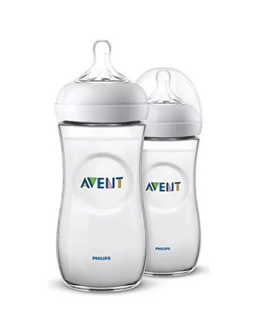 Tetero Biberon Natural 11oz/330ml Transparente AVENT
