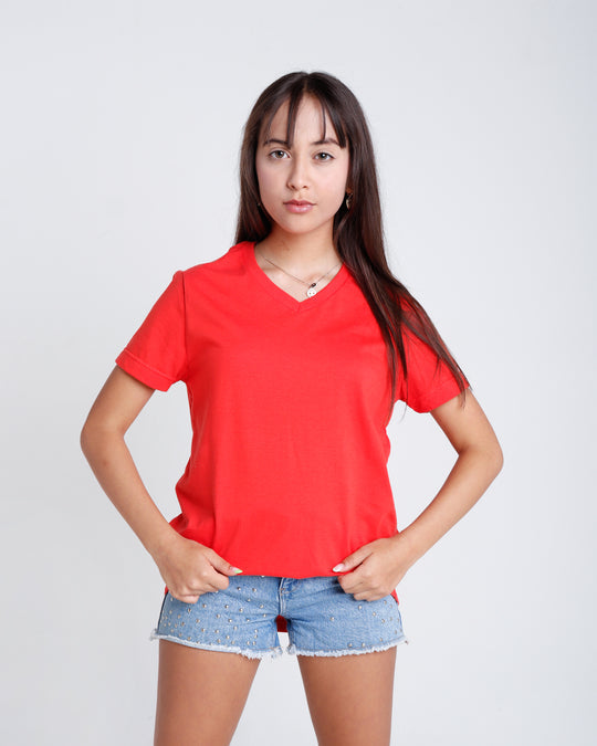 Combed Cotton Flannel V Neck
1361