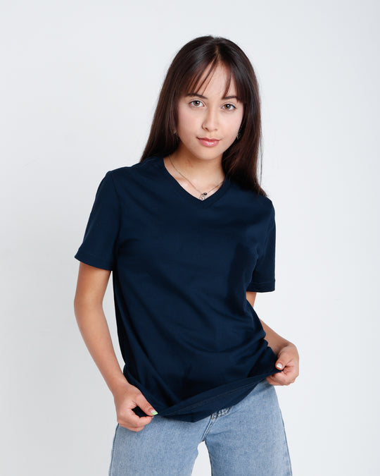 Combed Cotton Flannel V Neck
1361