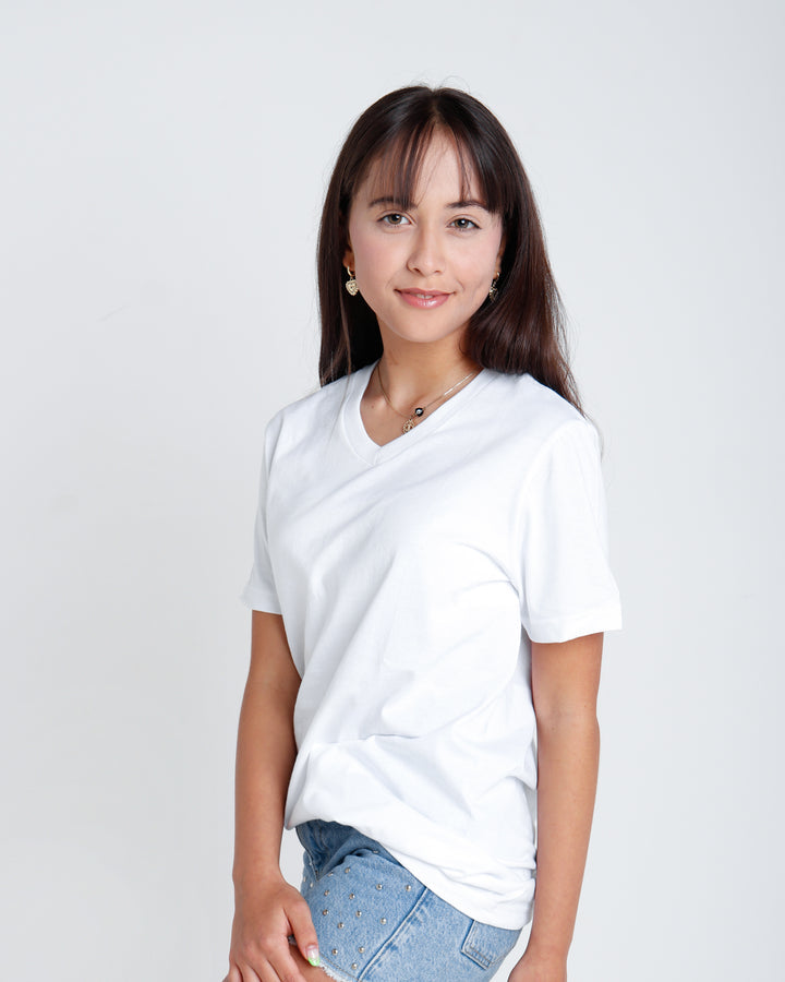 Combed Cotton Flannel V Neck
1361