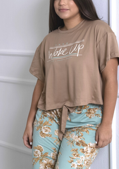 PIJAMA CONJUNTO PANTALON MUJER PJTF03