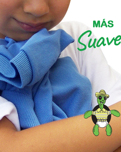 Chemise Escolar Cañamas Niña Azul