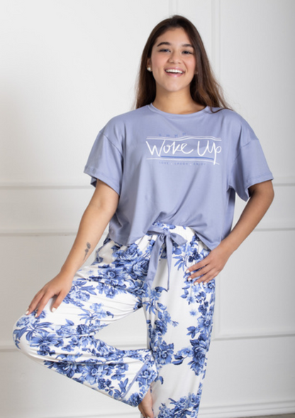 PIJAMA CONJUNTO PANTALON MUJER PJTF03