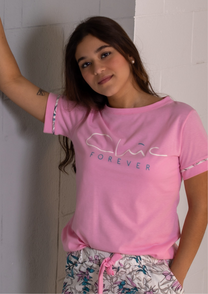 PIJAMA CONJUNTO SHORT MUJER PJTTP01
