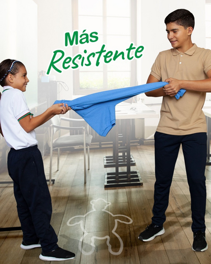 Chemise Escolar Cañamas Niña Azul