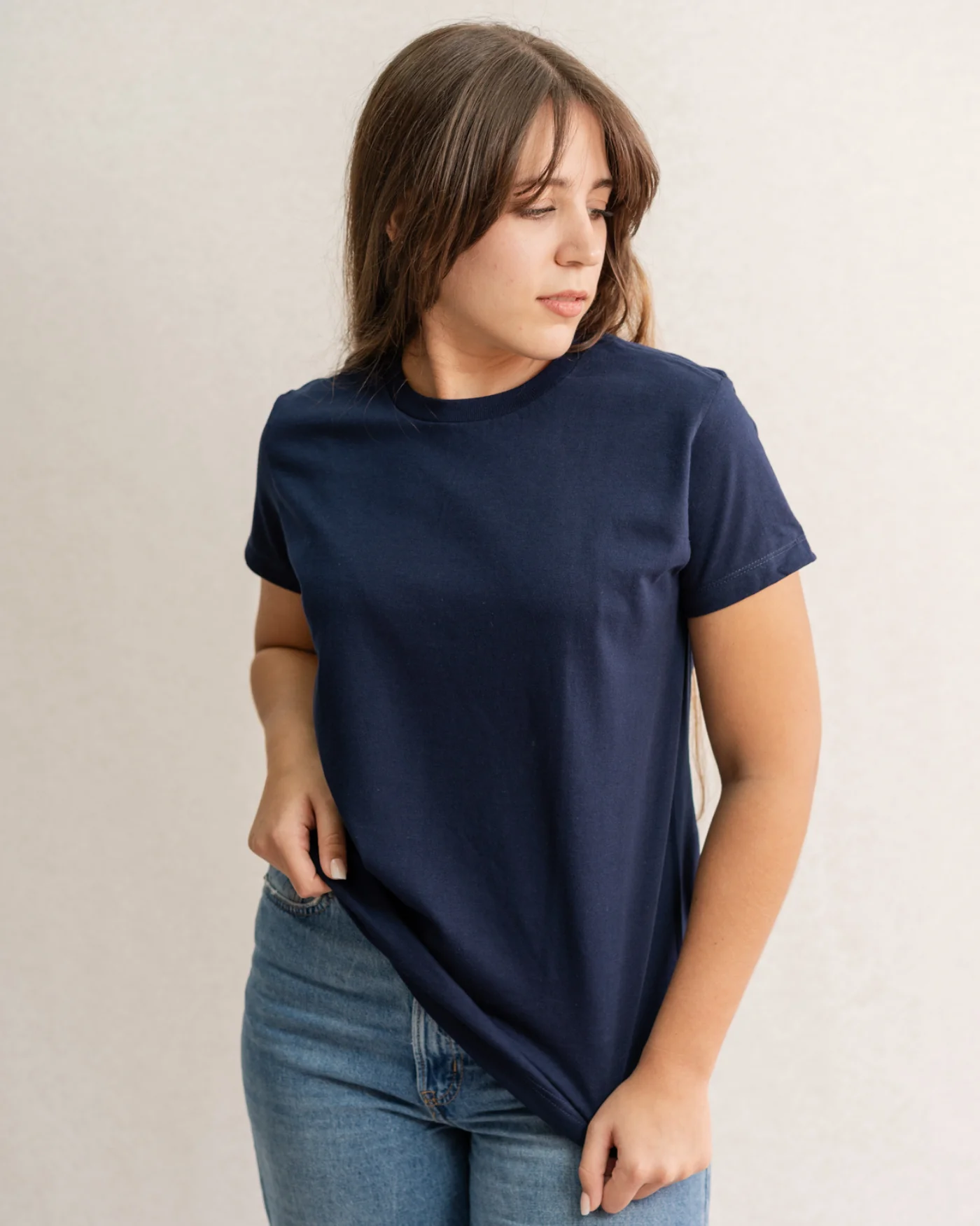 Franela Cuello Redondo Dama 1350