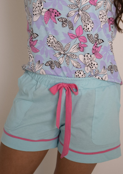 PIJAMA CONJUNTO SHORT MUJER PJT02