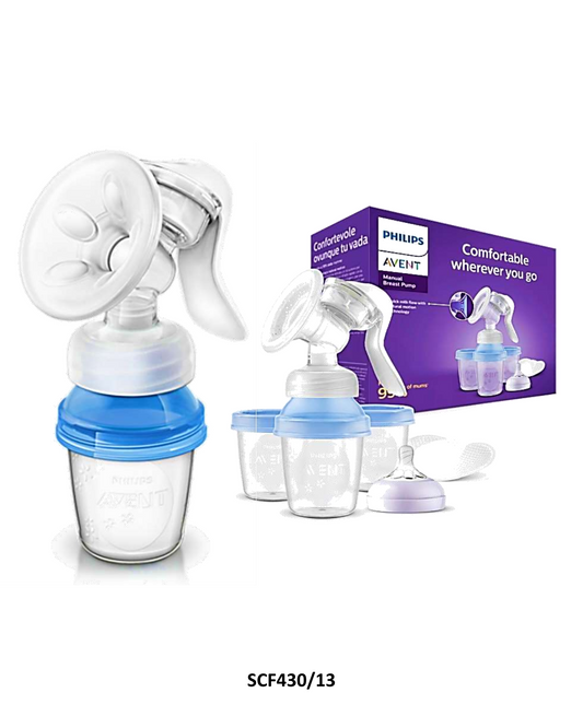 Extractor de Leche Natural con 3 Vasos de 4oz. AVENT