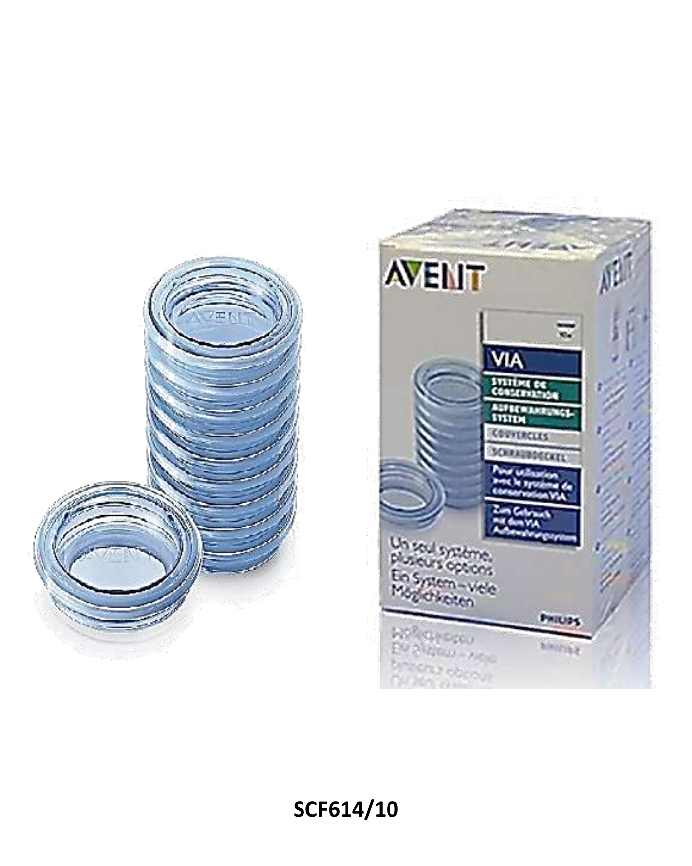 Vía Tapas Repuestos X10 Avent  (Solo Tapas). AVENT