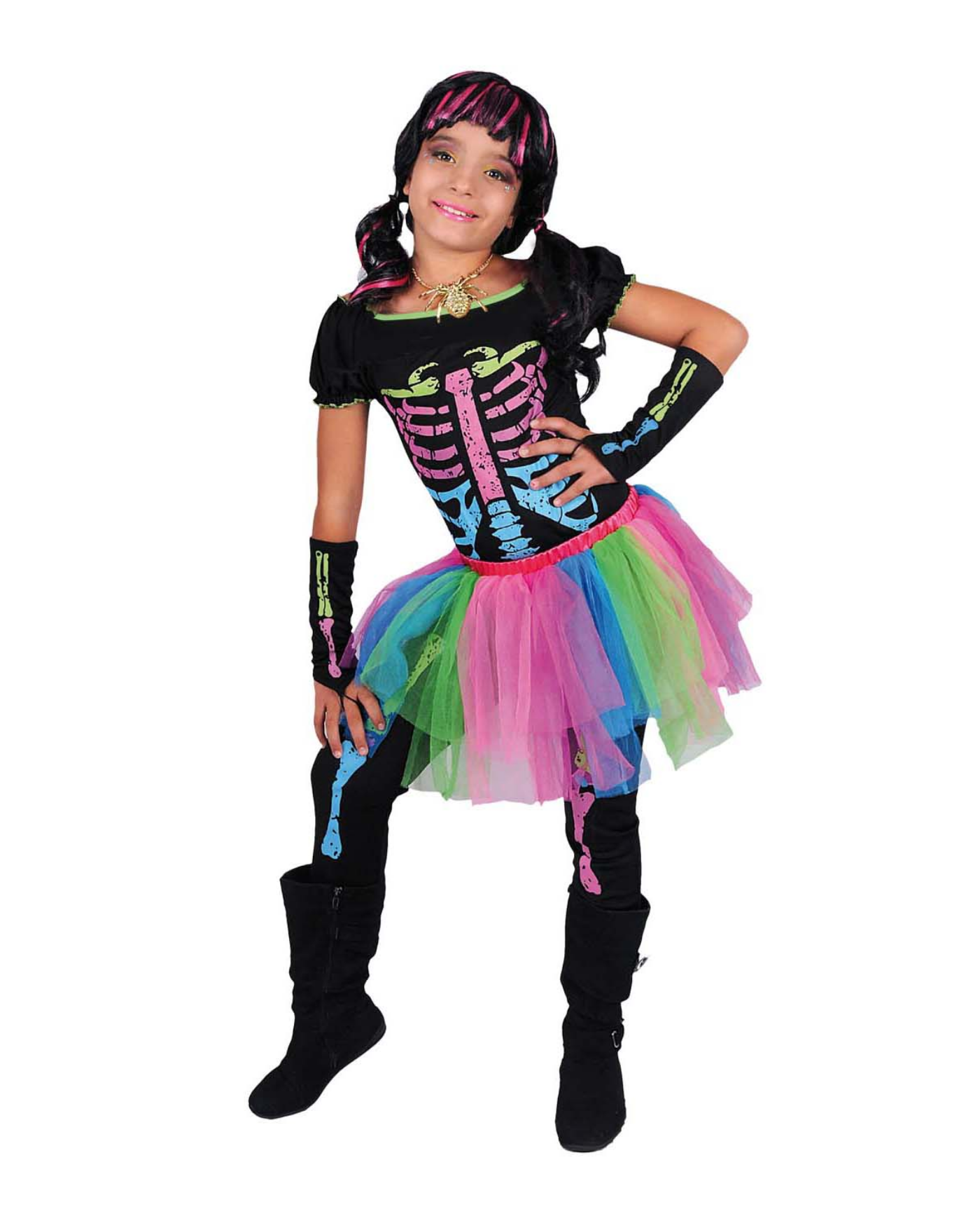 CALAVERA MULTICOLOR NIÑA