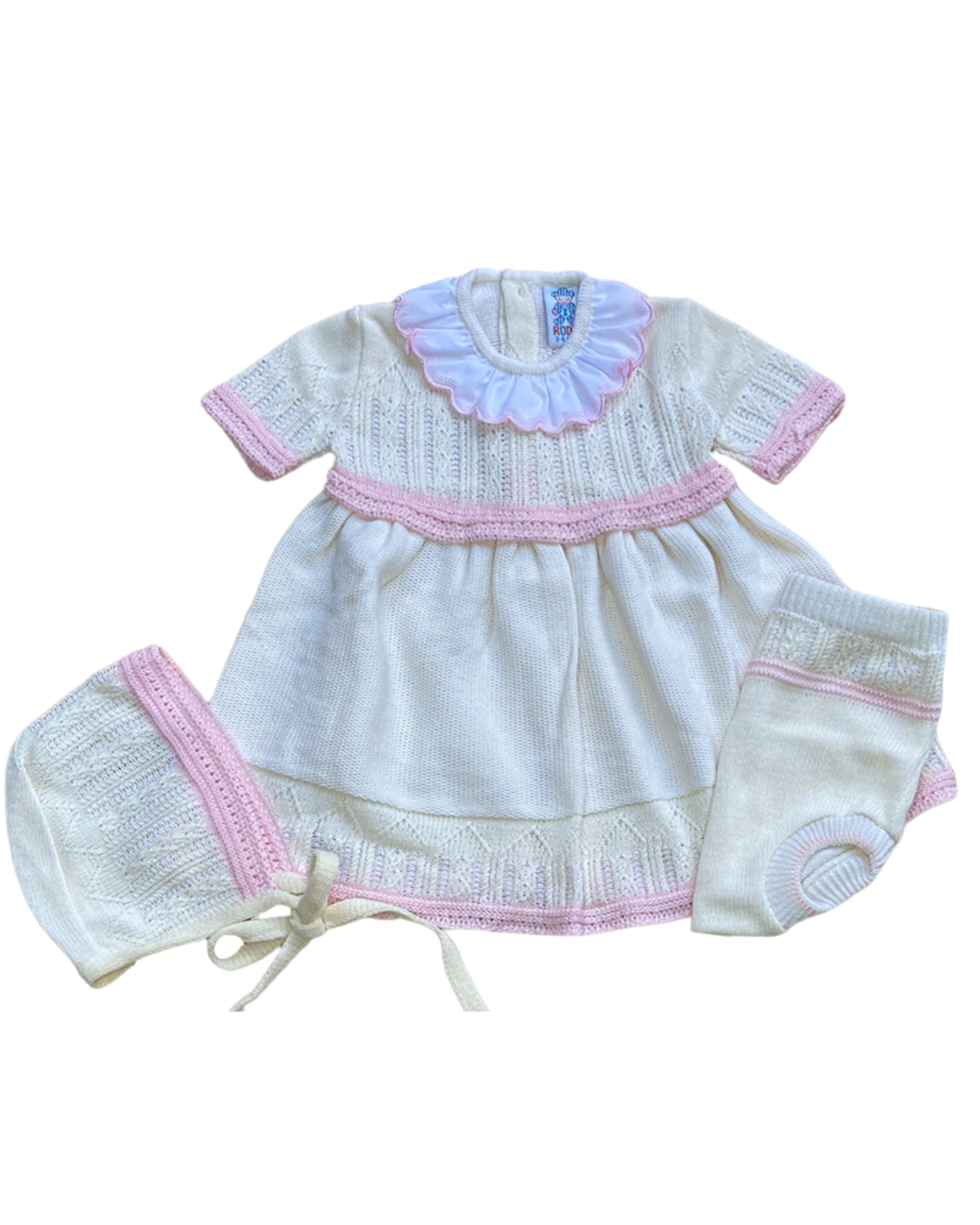 VESTIDO PICOS RELIEVE 4059